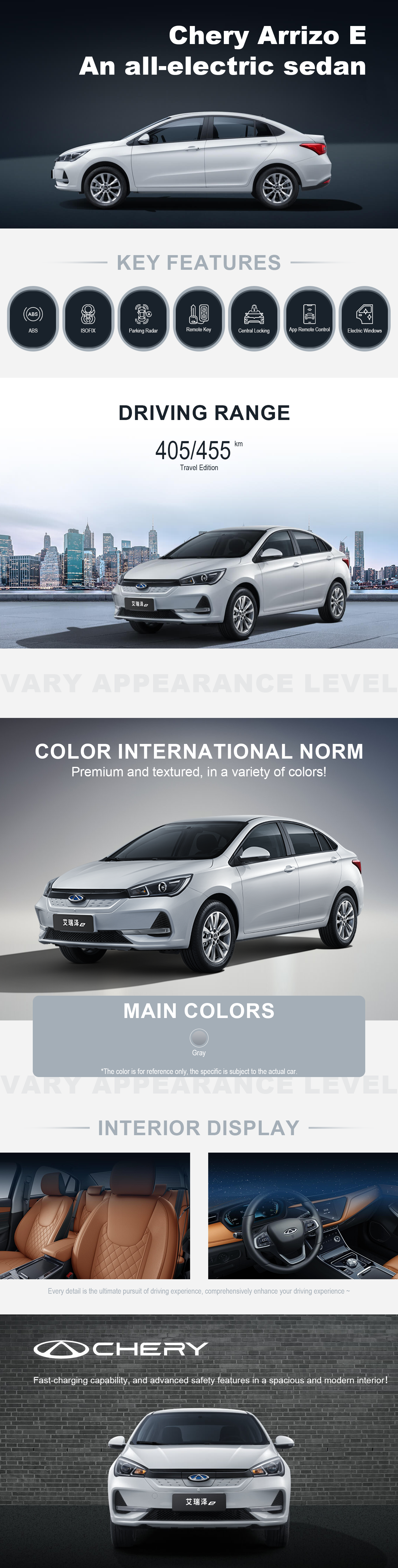 Chery Arrizo E | Electric Car | Frdauto.com