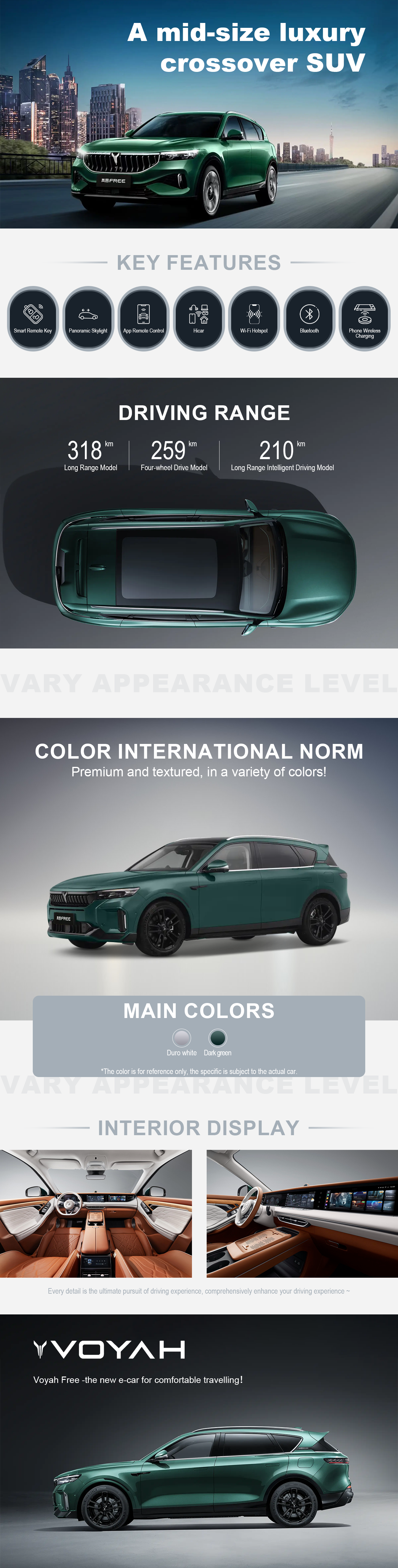 VOYAH Free | Elegant E-SUV| FRD AUTO