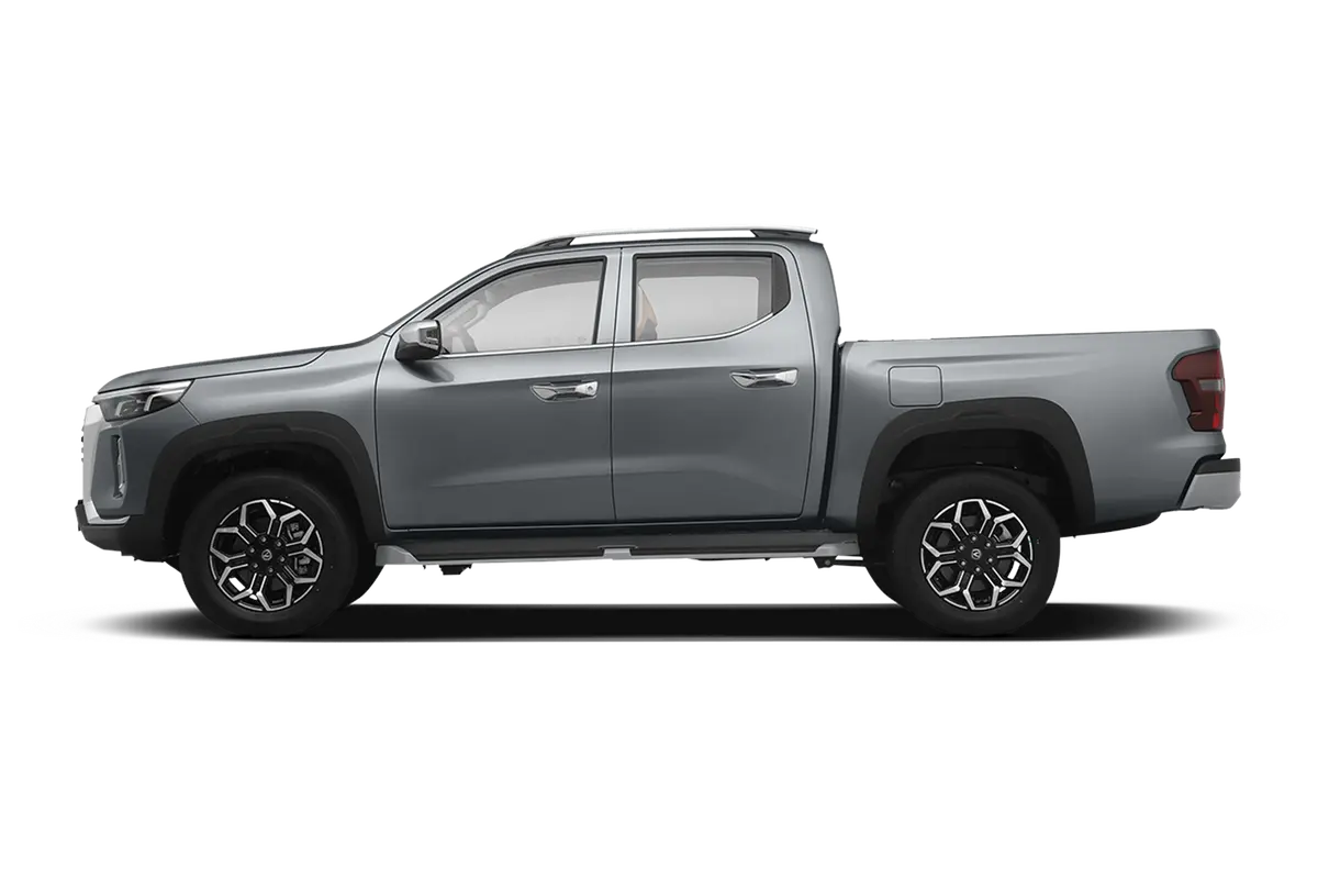 The Changan Lantazhe is a mid-size pickup truck. It has 4WD, up to 232 horses, and an 8-speed automatic gearbox.