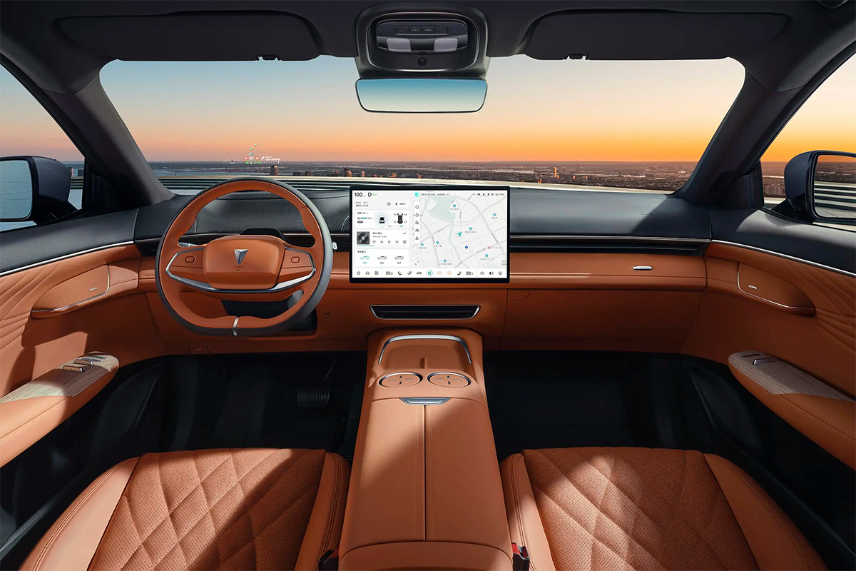 This Deepal S07 is marketed as a luxury yet practical electric vehicle, combining advanced tech with a spacious and comfortable interior, making it a standout in the growing EV market.