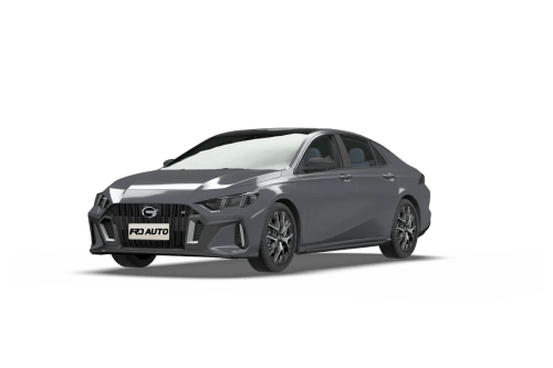 GAC Empow features a stylish and tech-focused cabin, offering a large touchscreen infotainment system, a digital instrument cluster, and premium materials throughout.