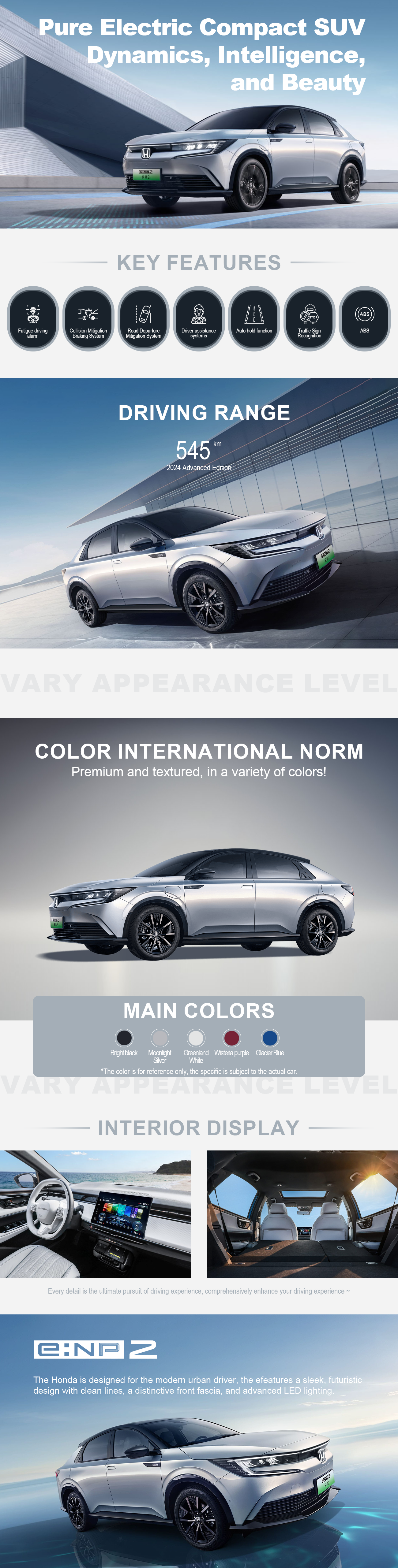 Honda e:NP2 | An Electric Compact SUV