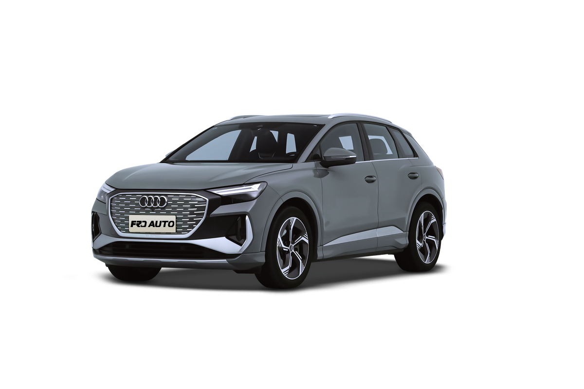 The Audi Q4 e-tron redefines electric performance with its impressive design, striking proportions, and strong detailing.