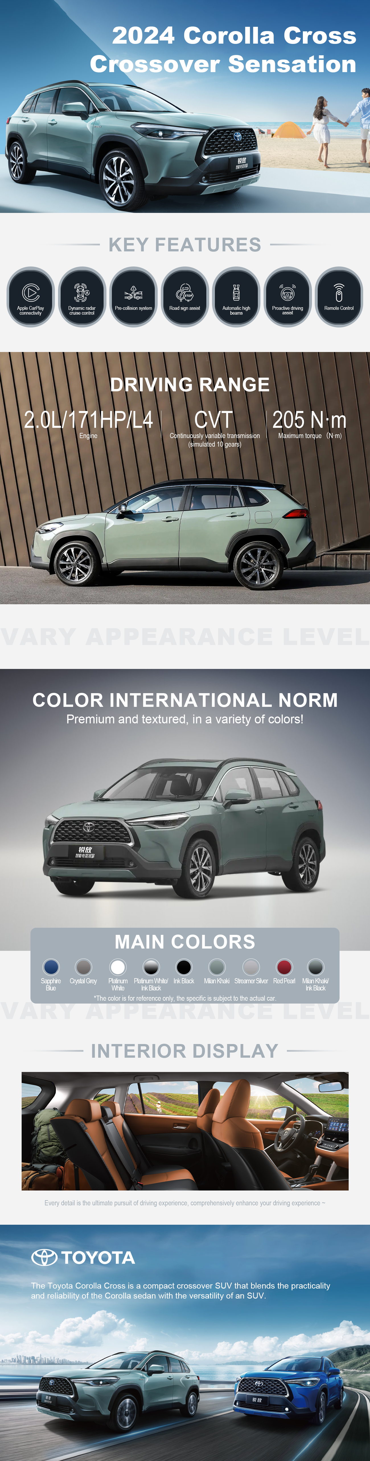 Toyota Corolla Cross |  A Compact Crossover SUV